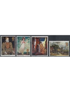 GRAN BRETAGNA 1968 Quadri di pittori inglesi 4v MNH**