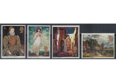 GRAN BRETAGNA 1968 Quadri di pittori inglesi 4v MNH**