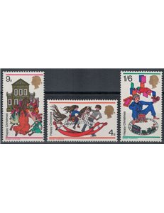 GREAT BRITAIN 1968 Christmas 3v MNH**