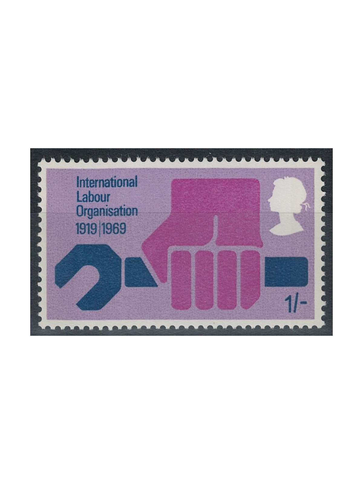 GREAT BRITAIN 1969 Fiftieth Anniversary of the ILO MNH**