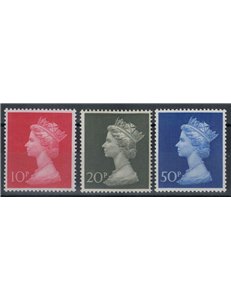 GREAT BRITAIN 1970 High values Machin 3v MNH**