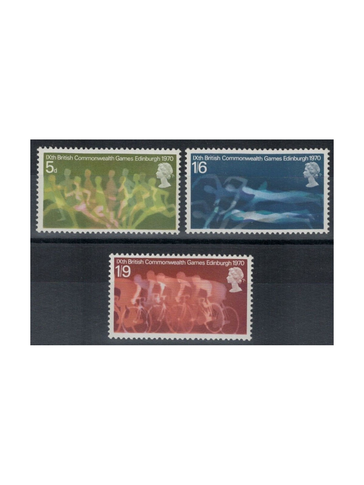 GRAN BRETAGNA 1970 Giochi del Commonwealth 3v MNH**