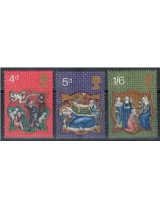 GRAN BRETAGNA 1970 Natale 3v MNH**