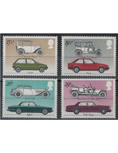 GREAT BRITAIN 1982 British Automobile Industry 4v MNH**