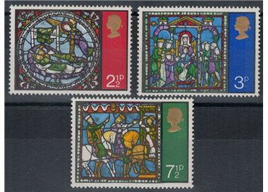 GRAN BRETAGNA 1971 Natale 3v MNH**