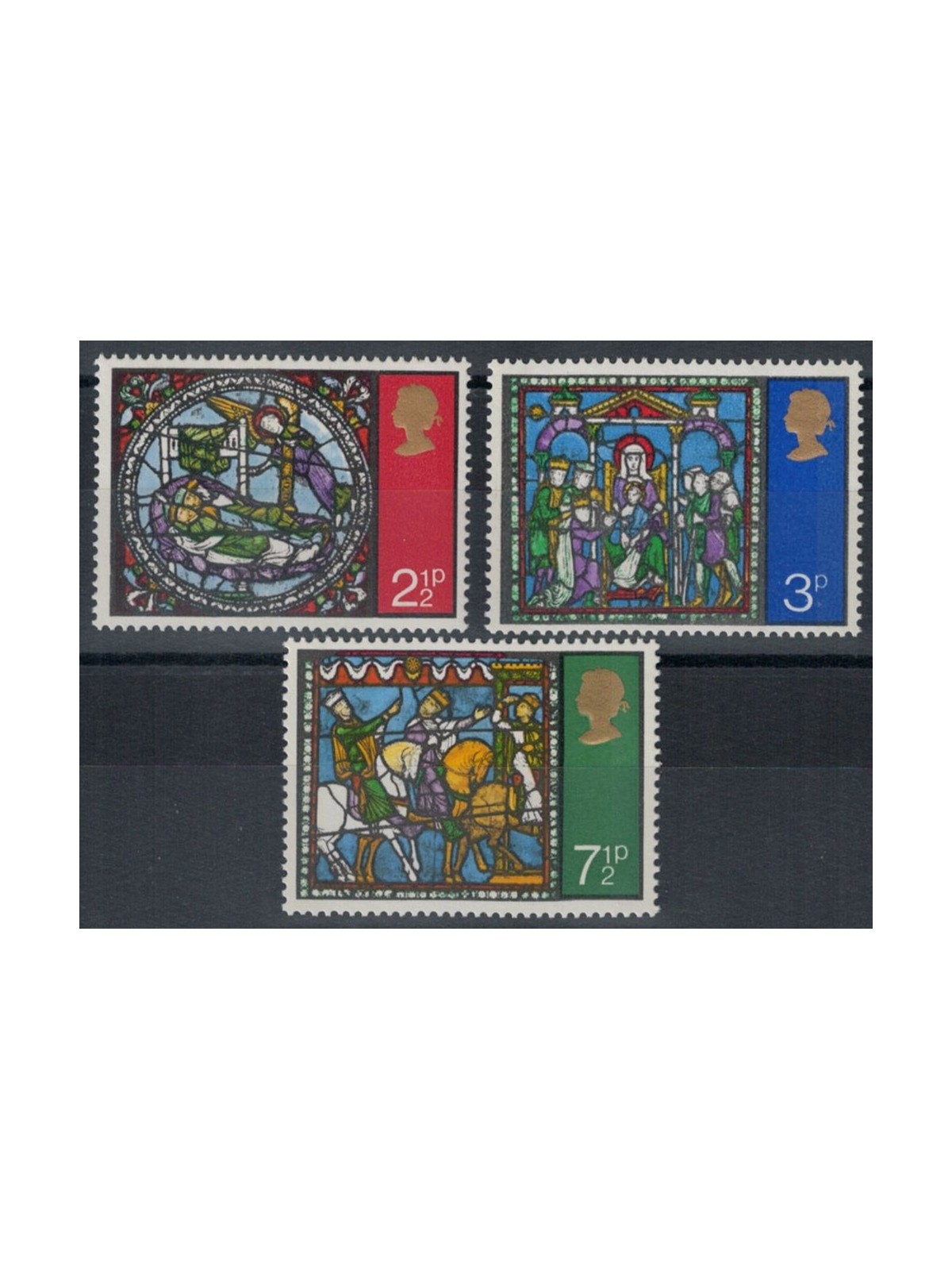 GRAN BRETAGNA 1971 Natale 3v MNH**