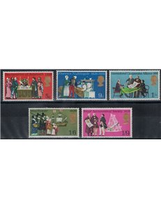 GREAT BRITAIN 1970 Various Anniversaries 5v MNH**