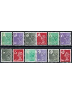 GREAT BRITAIN 1982 Regional Emblems 12v MNH**