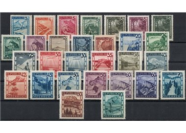 AUSTRIA 1945-47 Vedute, paesaggi 29v MNH**