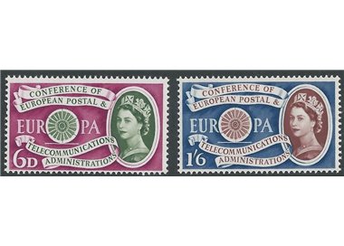 GREAT BRITAIN 1960 Europe 2v MNH**