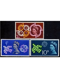 GREAT BRITAIN 1961 Europe 3v MNH**
