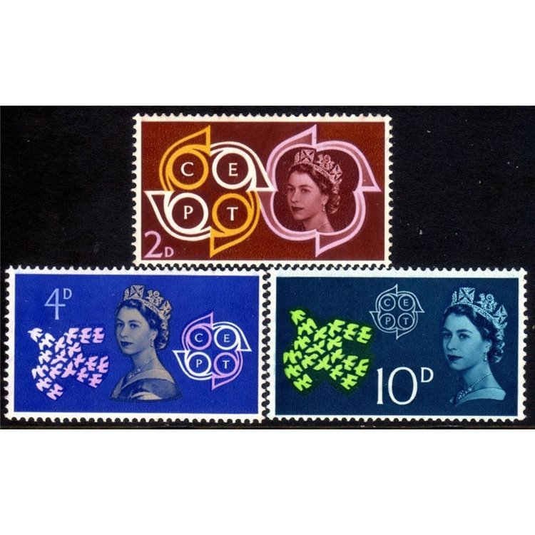 GRAN BRETAGNA 1961 Europa 3v MNH**