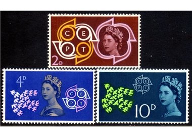 GRAN BRETAGNA 1961 Europa 3v MNH**