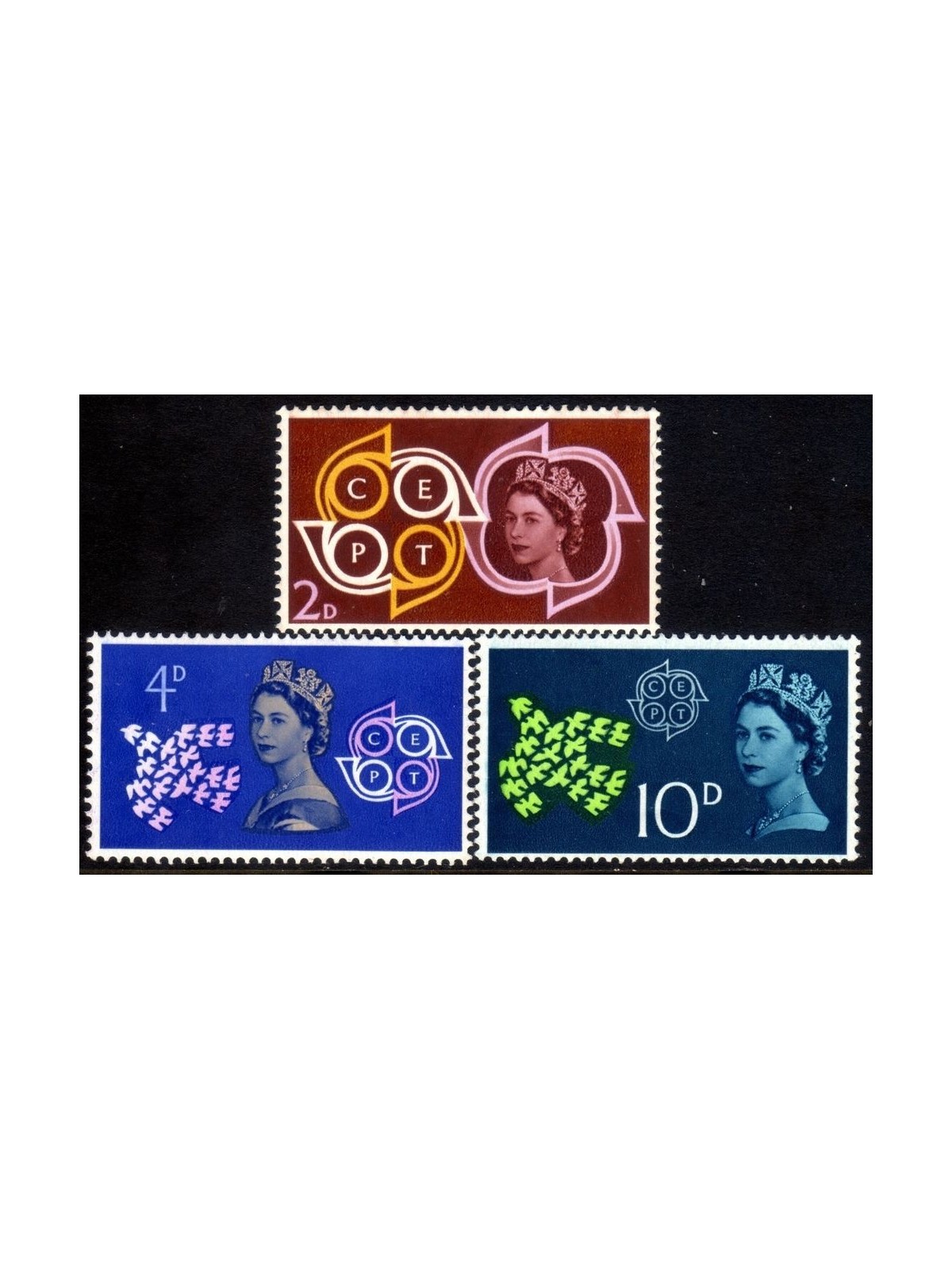 GRAN BRETAGNA 1961 Europa 3v MNH**