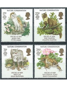 GRAN BRETAGNA 1986 Europa 4v MNH**
