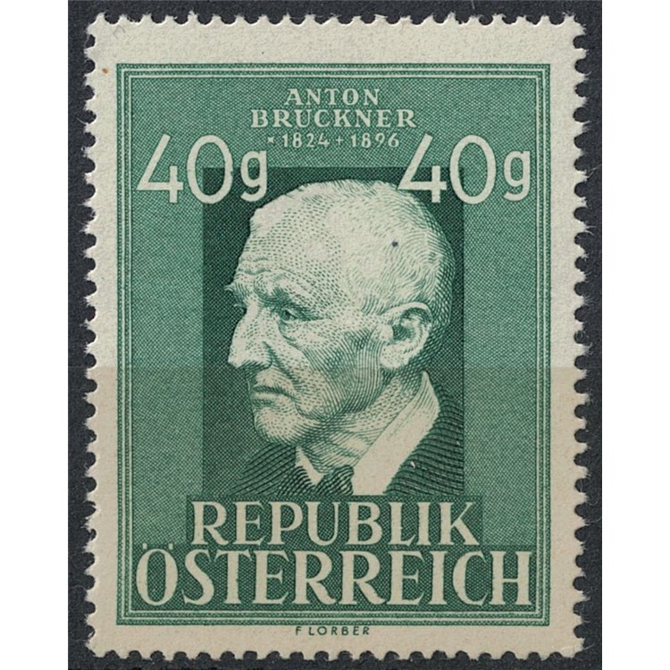 AUSTRIA 1949 Anton Bruckner MNH**
