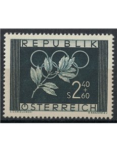 AUSTRIA 1952 Olimpiadi di Oslo e Helsinki MNH**
