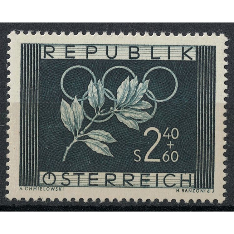 AUSTRIA 1952 Oslo and Helsinki Olympics MNH**