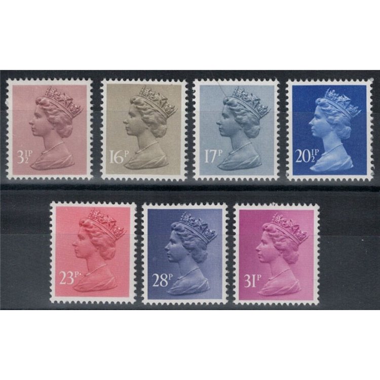 GREAT BRITAIN 1983 Elizabeth II, ordinary series 7v MNH**