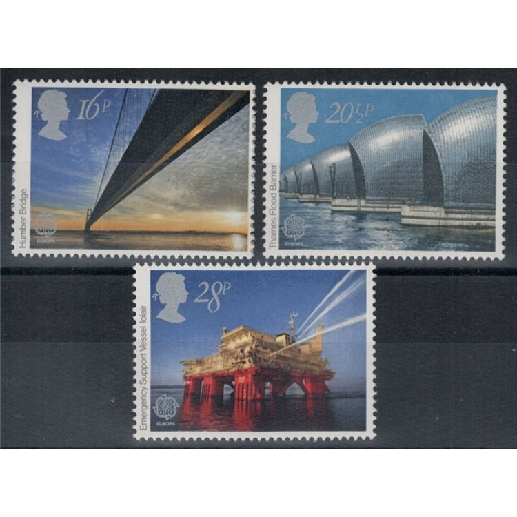 GRAN BRETAGNA 1983 Europa 3v MNH**