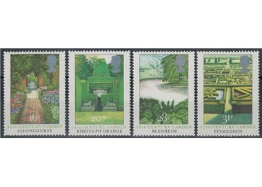 GRAN BRETAGNA 1983 Giardini britannici 4v MNH**