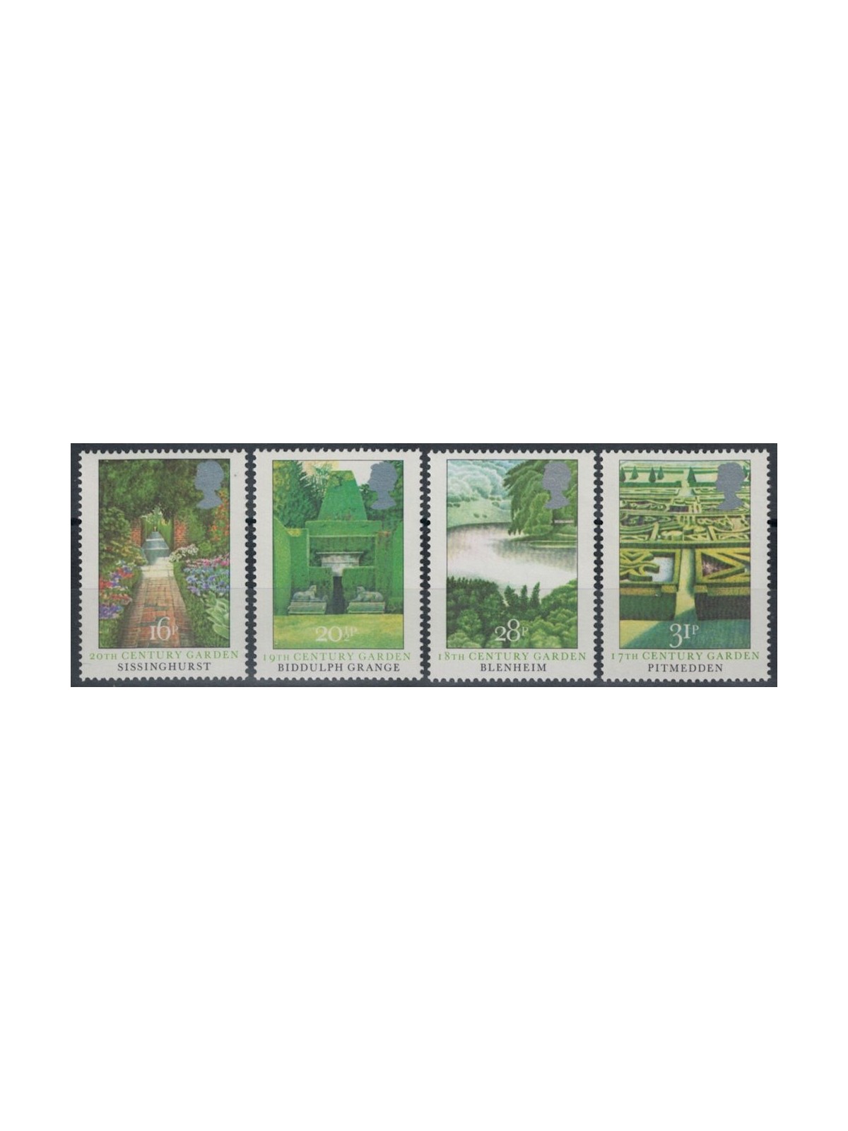 GREAT BRITAIN 1983 British Gardens 4v MNH**