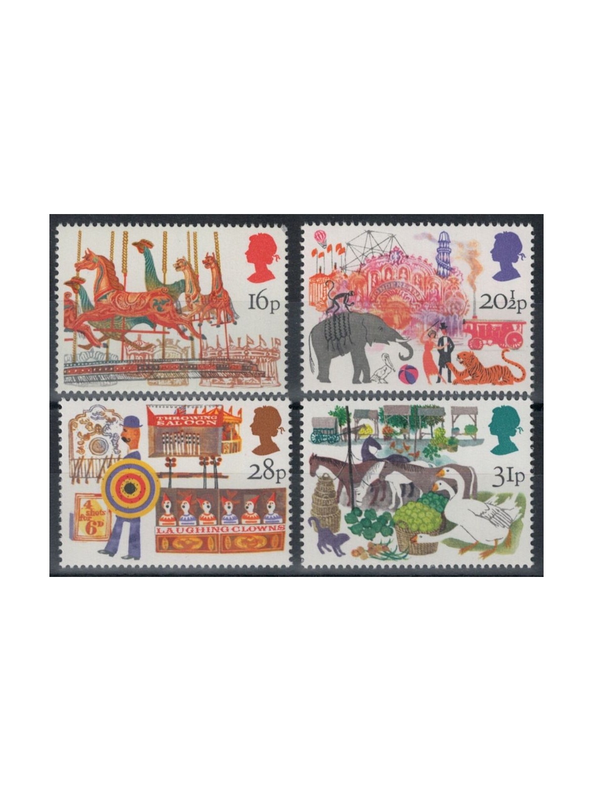 GRAN BRETAGNA 1983 Fiera di San Bartolomeo 4v MNH**