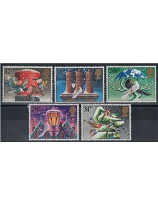 GREAT BRITAIN 1983 Christmas 5v MNH**