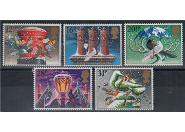 GRAN BRETAGNA 1983 Natale 5v MNH**