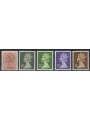 GREAT BRITAIN 1984 Elizabeth II, definitive set 5v MNH**