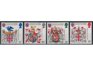 GREAT BRITAIN 1984 Coats of Arms 4v MNH**