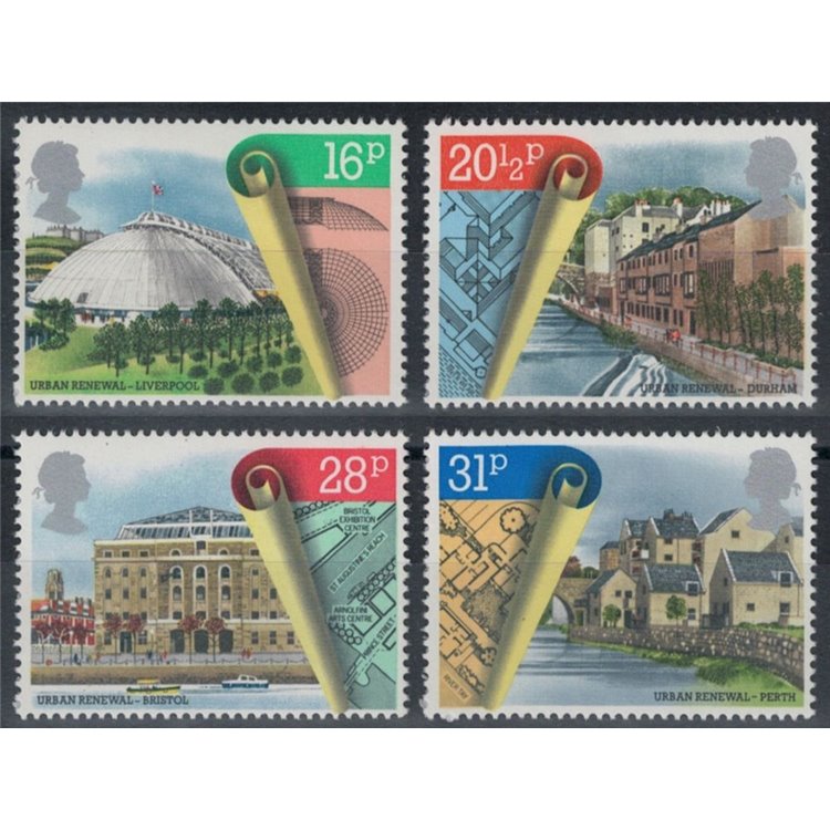 GREAT BRITAIN 1984 Urban Renewal 4v MNH**