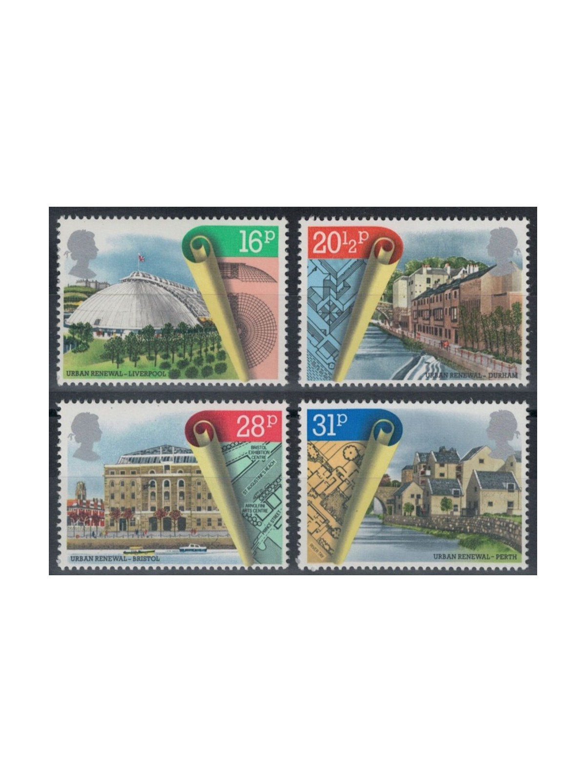 GREAT BRITAIN 1984 Urban Renewal 4v MNH**