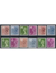 GREAT BRITAIN 1984 Regional Emblems 12v MNH**