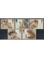 GRAN BRETAGNA 1984 Natale 5v MNH**