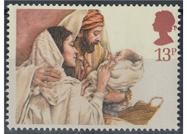 GRAN BRETAGNA 1984 Natale da LB MNH**