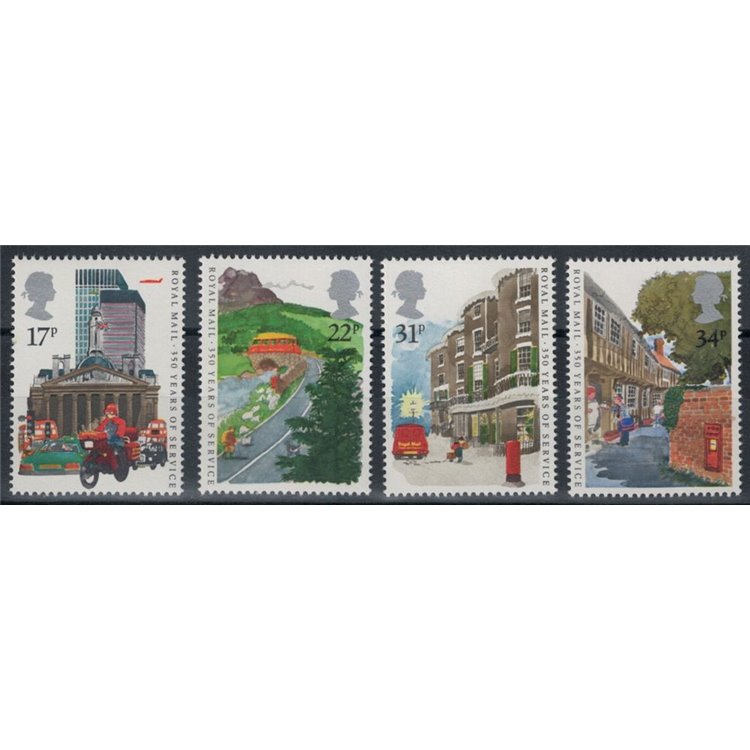 GREAT BRITAIN 1985 Anniversary of the British Post Office 4v MNH**