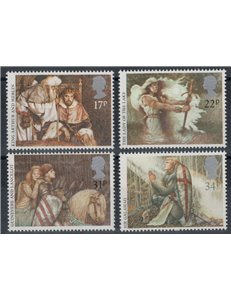 GRAN BRETAGNA 1985 Re Artù 4v MNH**