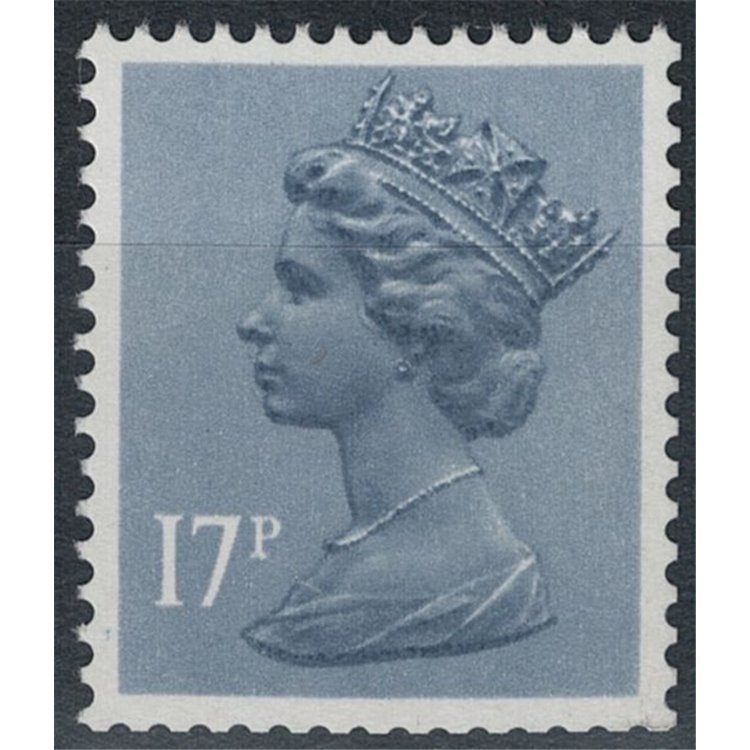 GRAN BRETAGNA 1985 Elisabetta II, 17p D retro MNH**