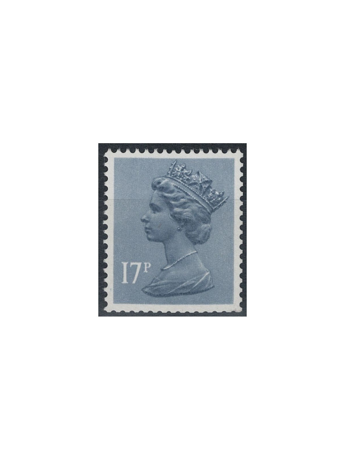 GRAN BRETAGNA 1985 Elisabetta II, 17p D retro MNH**