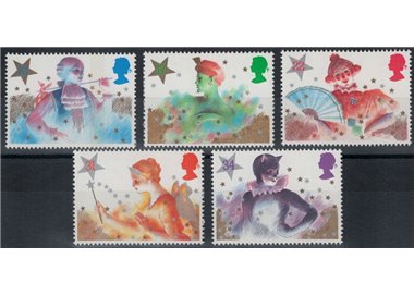 GRAN BRETAGNA 1985 Natale 5v MNH**