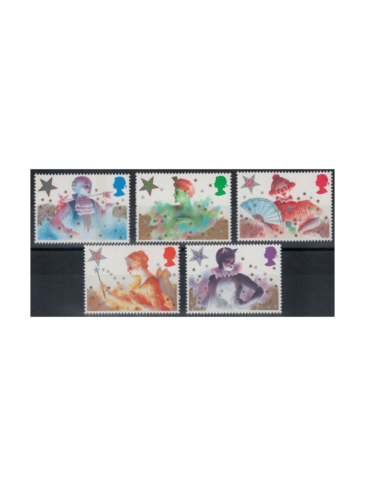 GREAT BRITAIN 1985 Christmas 5v MNH**