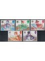 GRAN BRETAGNA 1985 Natale 5v MNH**