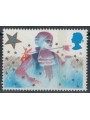 GREAT BRITAIN 1985 Christmas, 12p star reverse MNH**