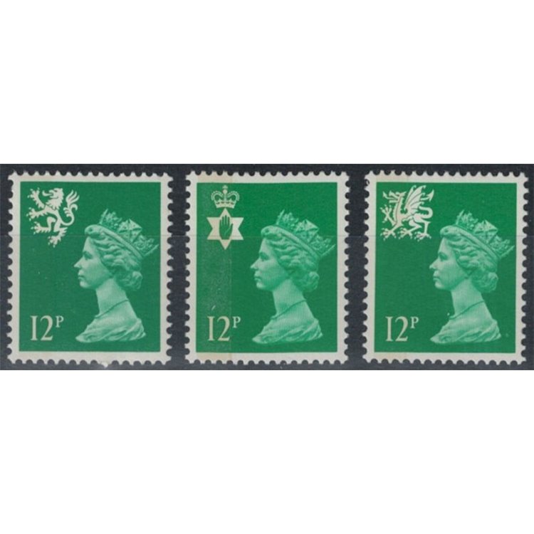 GREAT BRITAIN 1986 Regional emblems 3v MNH**