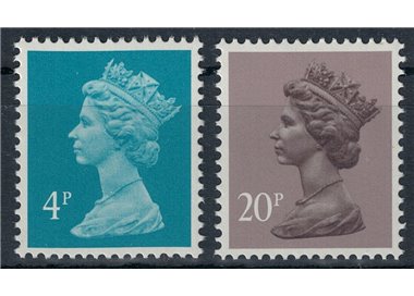 GREAT BRITAIN 1986 Elizabeth II, definitive set 2v MNH**