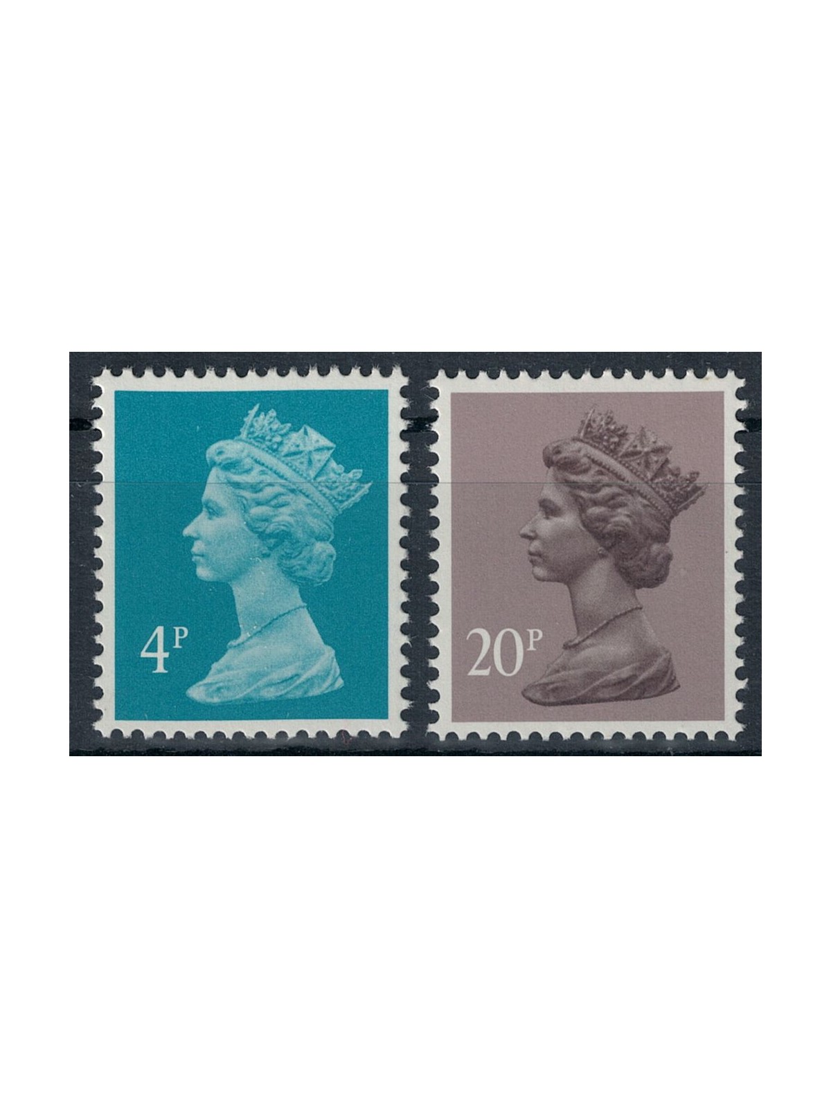 GREAT BRITAIN 1986 Elizabeth II, definitive set 2v MNH**
