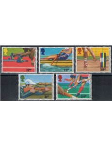 GRAN BRETAGNA 1986 Giochi del Commonwealth 5v MNH**