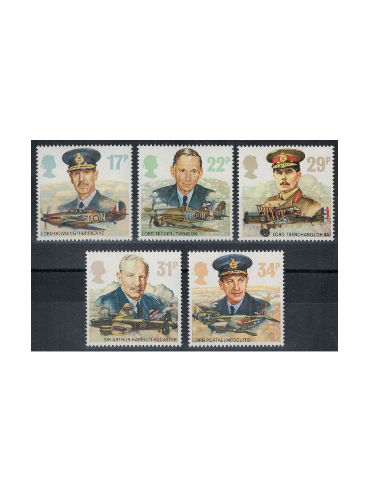 GREAT BRITAIN 1986 Royal Air Force 5v MNH**