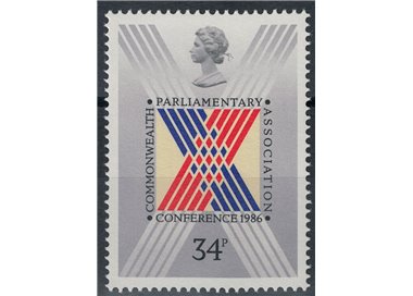 GRAN BRETAGNA 1986 Conferenza parlamentare MNH**